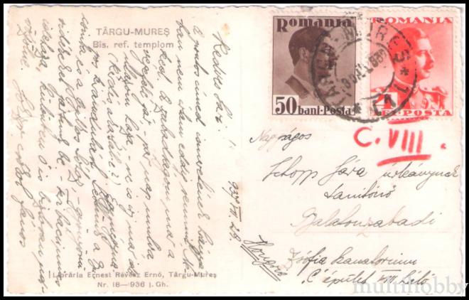 Carte postala Tirgu Mures - Biserica Reformata/img/carti_postale/Tg-Mures1764_b.jpg