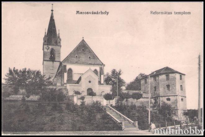 Carte postala Tirgu Mures - Biserica reformata