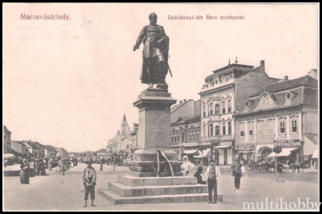 Carte postala Tirgu Mures - Statuia lui Bem