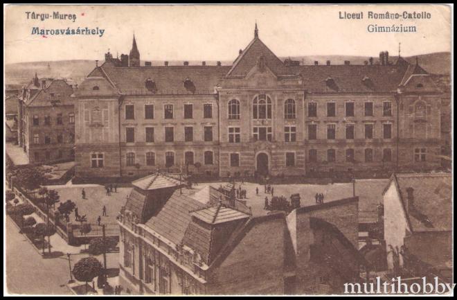 Carte postala Tirgu Mures - Gimnaziul Romano-Catolic