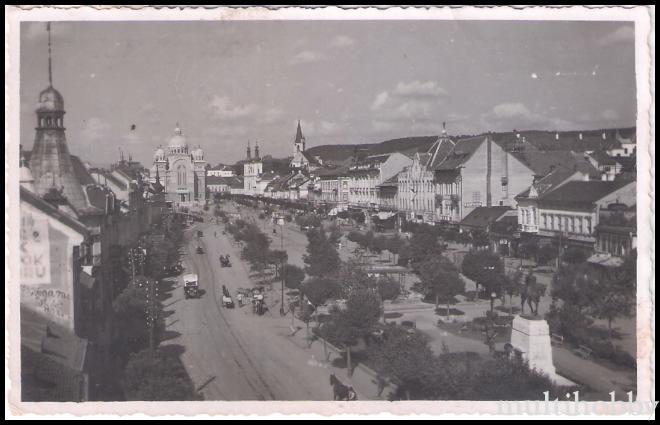 Carte postala Tirgu Mures - vedere generala