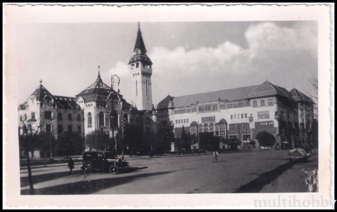 Carte postala Tirgu Mures - Primaria si palatul cultural