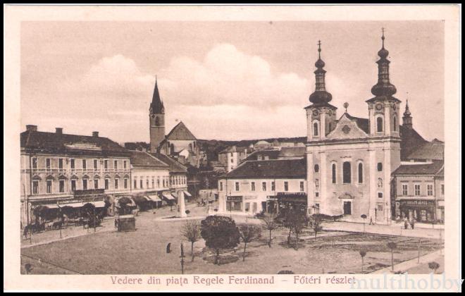 Carte postala Tirgu Mures - Piata Regele Ferdinand