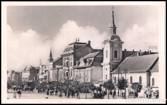 Carte postala Tirgu Mures - Piata  Szechenyi