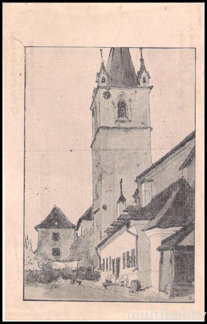 Carte postala Tirgu Mures - Biserica reformata