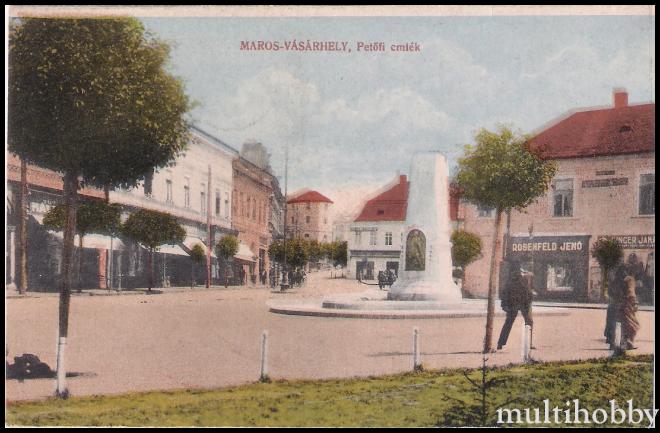 Carte postala Tirgu Mures - Monumentul Petofi