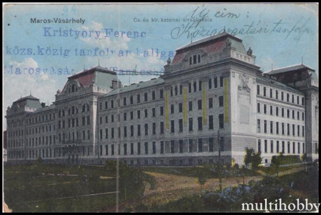 Carte postala Tirgu Mures - Liceul militar