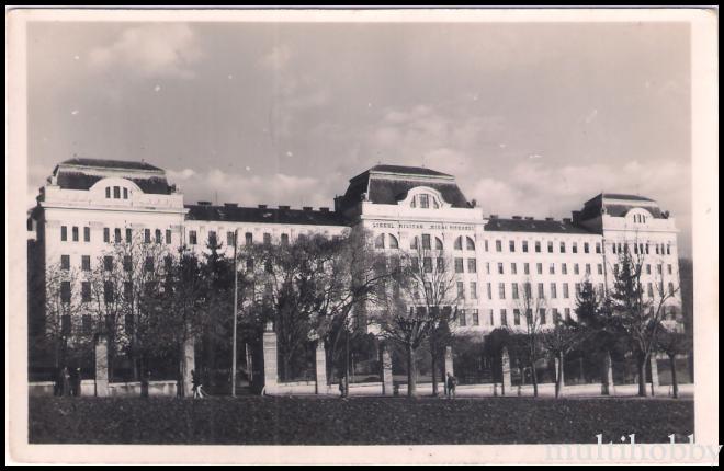 Carte postala Tirgu Mures - Liceul militar
