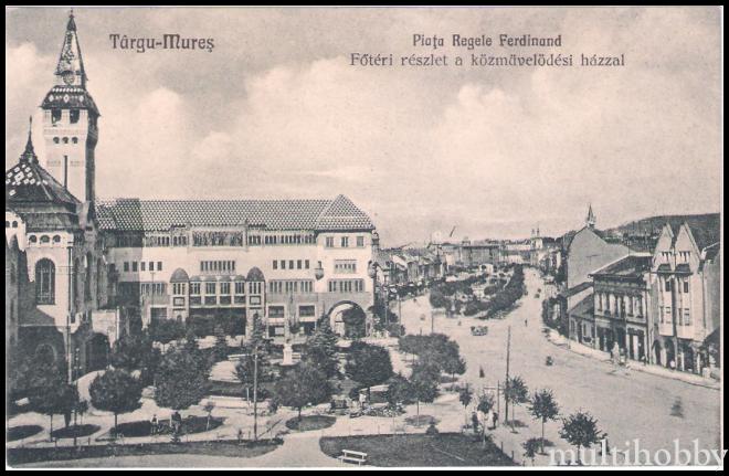Carte postala Tirgu Mures - Piata Regele Ferdinand