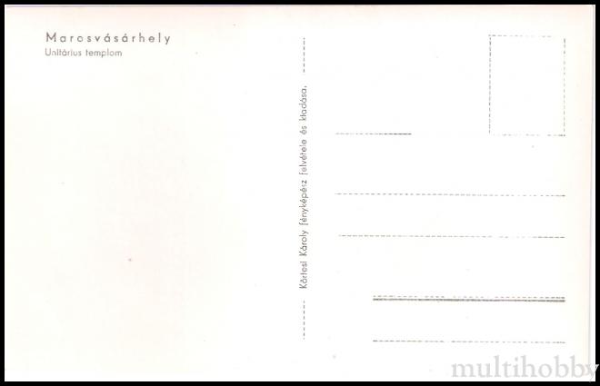 Carte postala Tirgu Mures - Biserica Unitariana/img/carti_postale/Tg-Mures1898_b.jpg