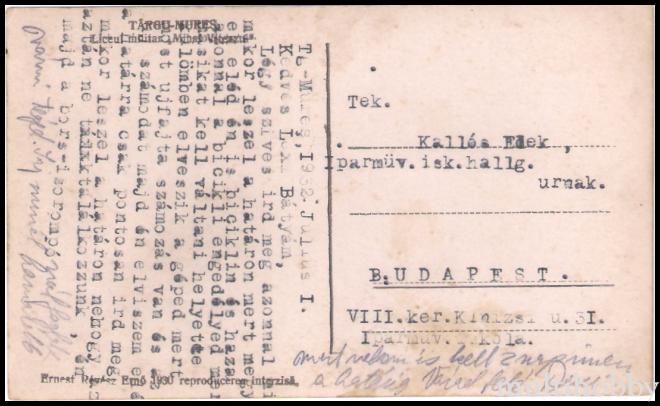 Carte postala Tirgu Mures - Liceul militar si poligonul de tragere/img/carti_postale/Tg-Mures1901_b.jpg