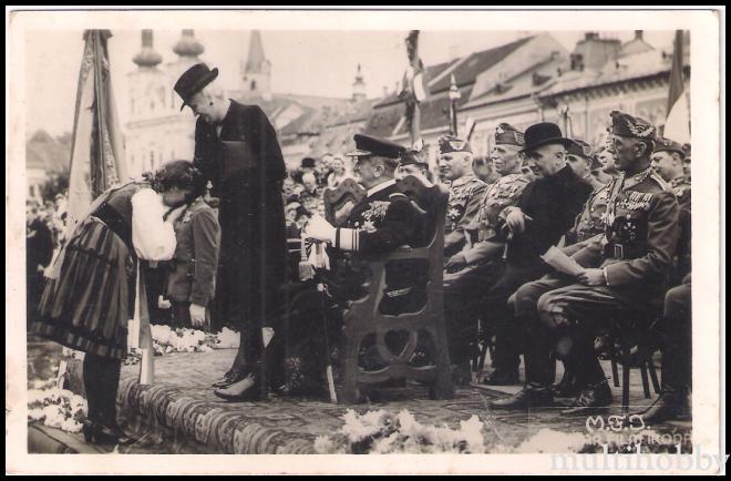 Carte postala Tirgu Mures - 10.09.1940 Comemorarea Eliberarii Ardealului