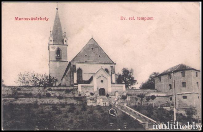 Carte postala Tirgu Mures - Biserica reformata