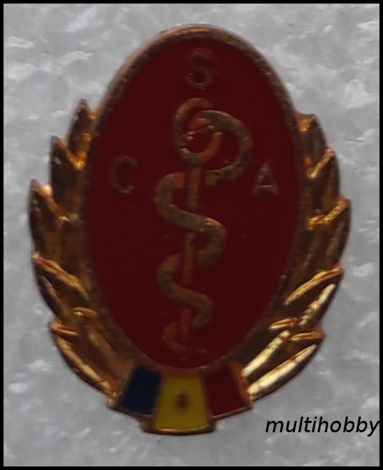 Insigna - CSA - Sanitar