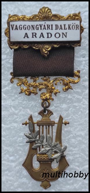 Insigna - Corul de la f-ca de vagoane arad
