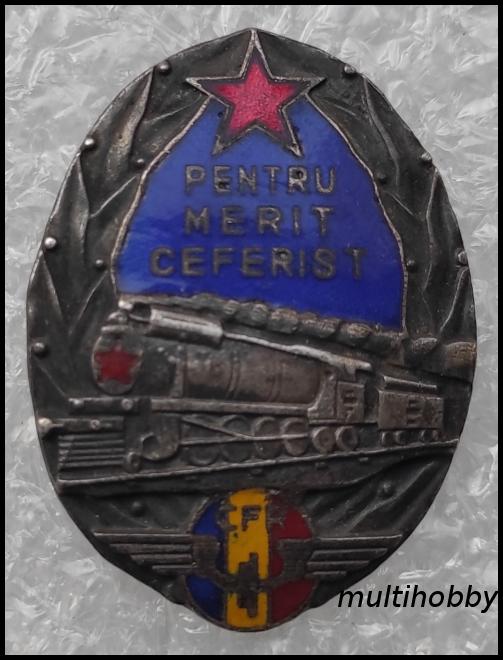 Insigna - Pentru merit ceferist