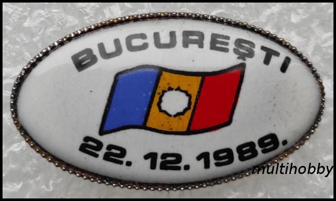 Insigna - Bucuresti<br>22.12.89