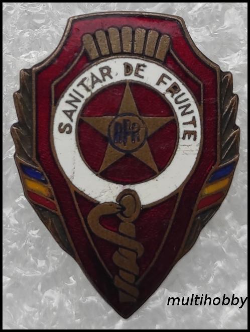 Insigna - Sanitar de frunte