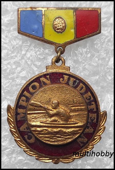 Insigna - */Campion judetean<Br>Caiac