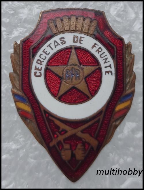 Insigna - Cercetas de frunte