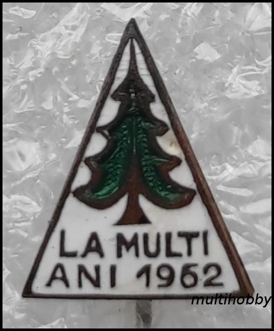 Insigna - La multi ani 1961