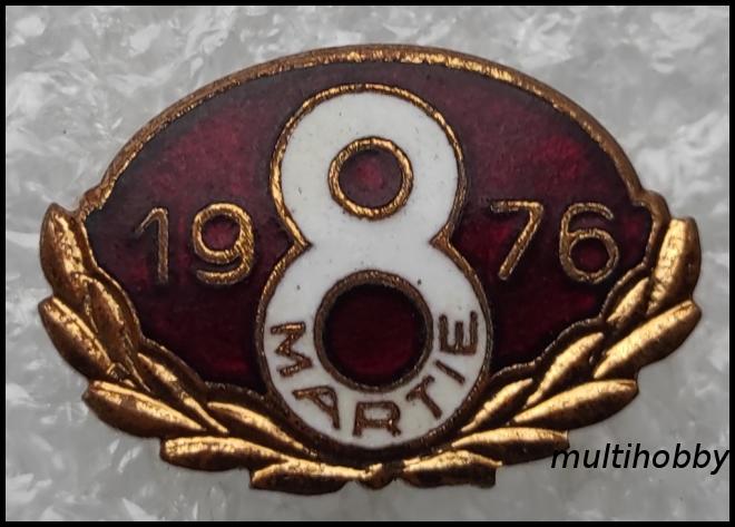 Insigna - 8 MARTIE<br/>1978