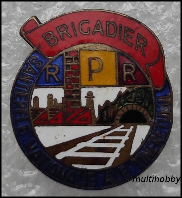 Insigna - Brigadier<br/>Santierele nationale ale Romaniei