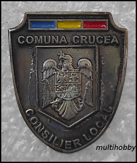 Insigne - ******Comuna Crucea <br> consilier Local