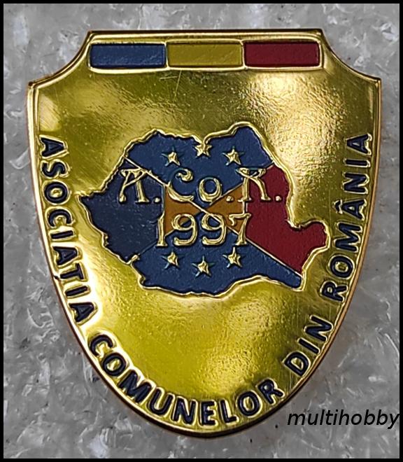 Insigna - Asociatia comunelor din Romania