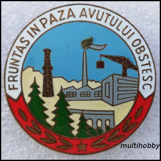 Insigna - Fruntas in paza avutuli obstesc