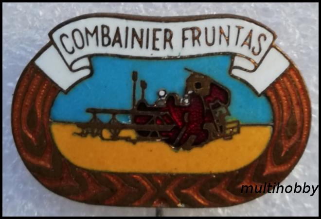 Insigna - Combainier fruntas