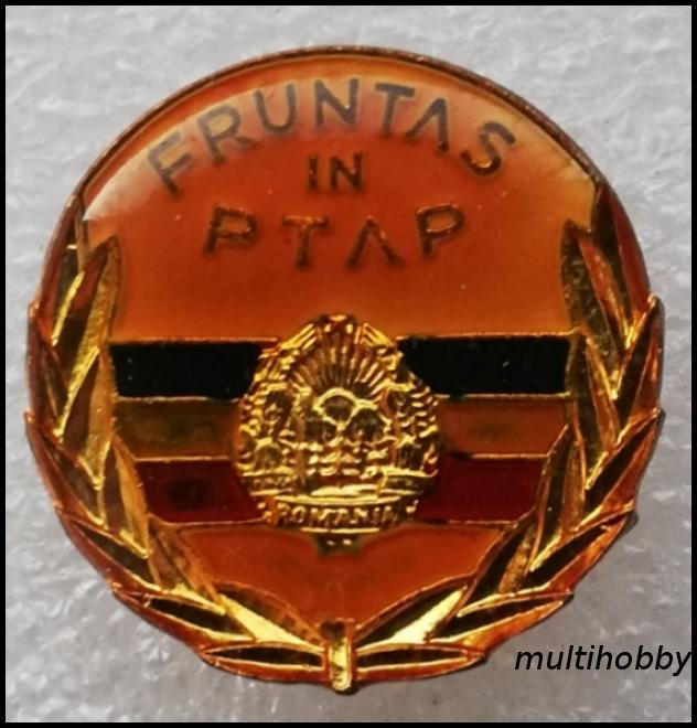 Insigna - Fruntas in PTAP
