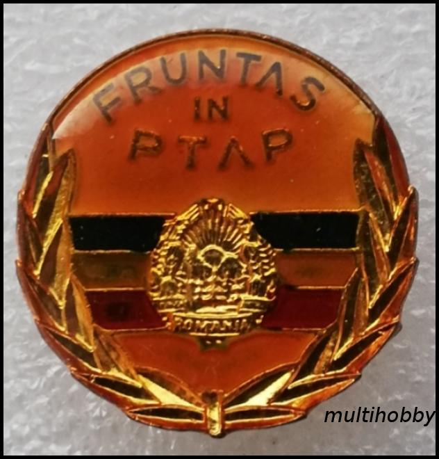 Insigna - Fruntas in PTAP
