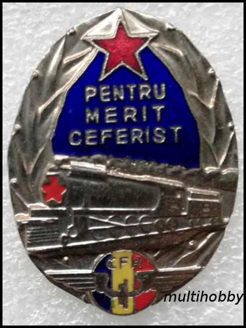 Insigna - Pentru merit ceferist