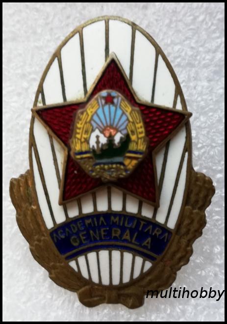 Insigna - Academia militara generala