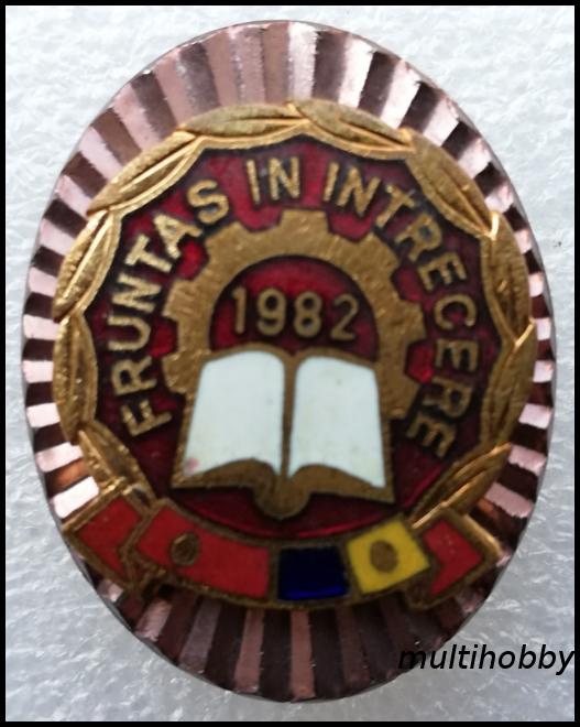 Insigna - Fruntas in intrecere ** - Bronz