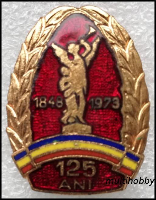 Insigna - 125 ani - 1848-1978
