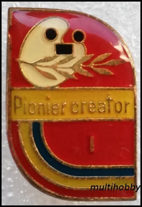 Insigna - Pionier creator clasa I