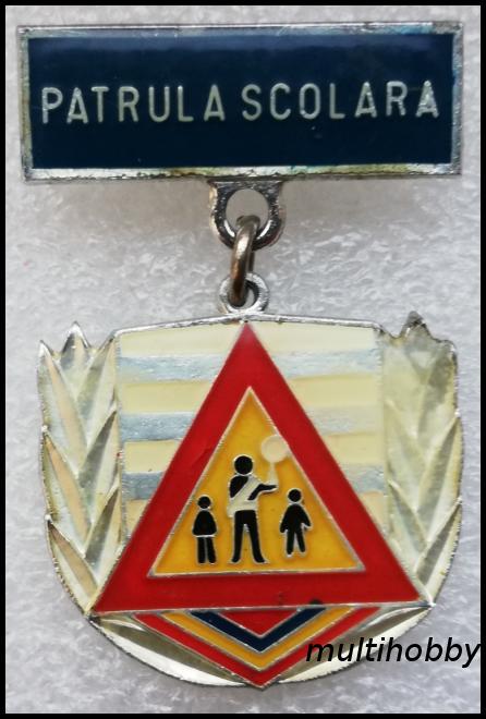 Insigna - *Medalie <Br /> Patrula scolara