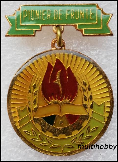Insigna - *Medalie <Br /> Pionier de frunte