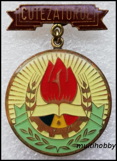 Insigna - *Medalie <Br /> Cutezatorul