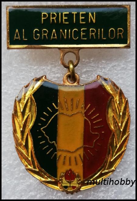 Insigna - *Medalie <Br /> Prieten Al Granicerilor