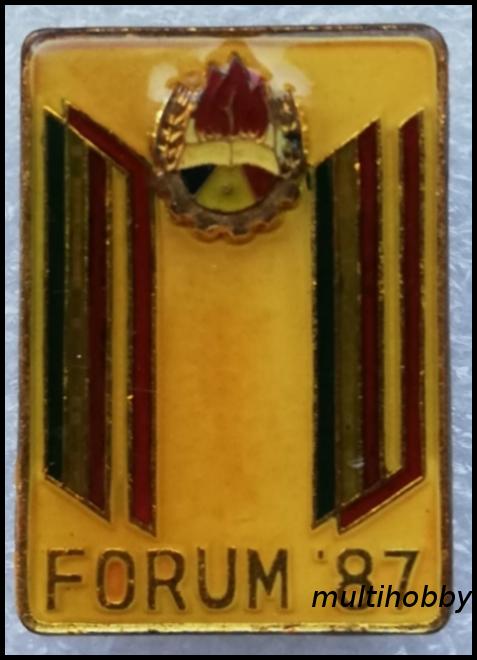 Insigna - Forum'87