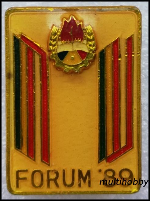 Insigna - Forum'89