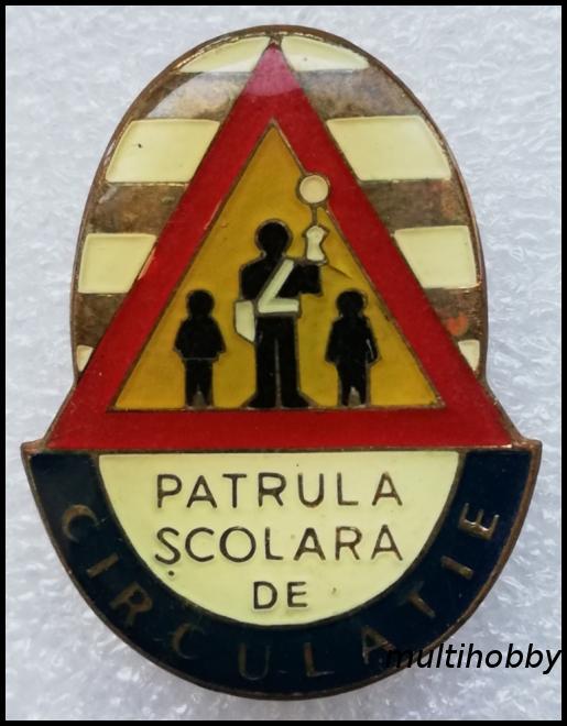 Insigna - Patrula scolara <br /> Circulatie