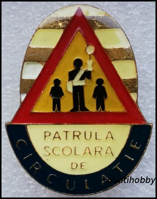 Insigna - Patrula scolara <br /> Circulatie