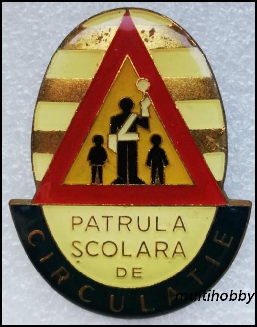 Insigna - Patrula scolara <br /> Circulatie