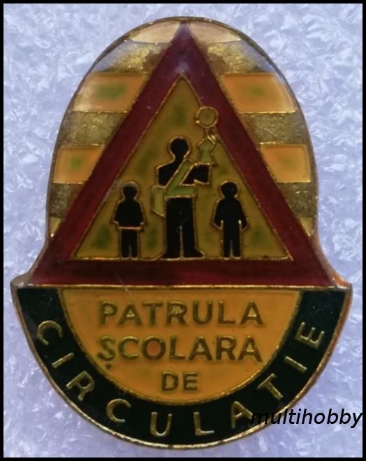 Insigna - Patrula scolara <br /> Circulatie