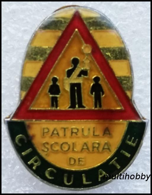 Insigna - Patrula scolara <br /> Circulatie