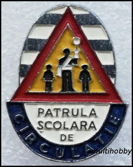 Insigna - Patrula scolara <br /> Circulatie